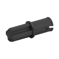 Technic Axle Pin without Friction Ridges Lengthwise em Titânio perolado