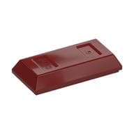 Tile Special 1 x 2 with Sloped Walls AKA Money / Gold Bar [Ingot] em Vermelho escuro