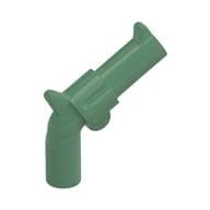 Weapon Gun / Pistol / Revolver Large Barrel, Long Grip em Verde areia