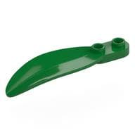 Plant, Leaf 2 x 6 x 1 with 2 Studs em Verde