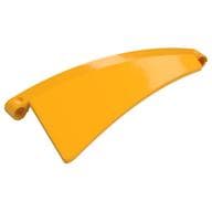 Technic Panel Curved 5 x 13 x 3 Tapered, Right #55 em Laranja vivo claro