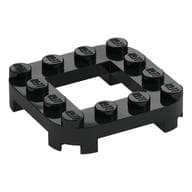 Plate Round Corners 4 x 4 x 2/3 Circle with 2 x 2 Opening
