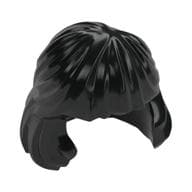 Hair Mid-Length Combed Behind Ear