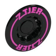 Hub Cap 24mm without Tube with Dark Pink 'Z TIER' Print