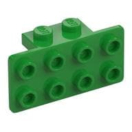 Bracket 1 x 2 - 2 x 4 em Verde vivo