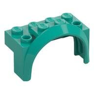 Wheel Arch, Mudguard 4 x 2 x 2 1/2 em Turquesa escuro