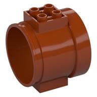 Tube, Slide Straight em Laranja escuro