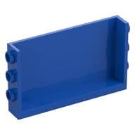 Panel 1 x 6 x 3 with Studs on Sides em Azul