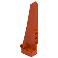 Technic Panel Fairing #6 Long Smooth, Side B em Laranja avermelhado