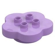 Duplo Flower 4 x 4 x 1 with 4 Top Studs em Lavanda médio
