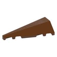 Brick Wedged, Sloped 2 x 5 Left em Marrom avermelhado