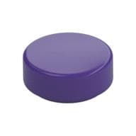 Tile Round 1 x 1 em Roxo escuro