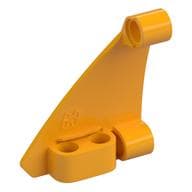Technic Panel Triangle 5 x 4 Left em Laranja vivo claro