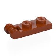 Plate Special 1 x 2 with Handle on End [Closed Ends] em Laranja escuro