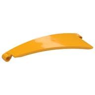 Technic Panel Curved 5 x 13 x 2 Tapered, Left #50 em Laranja vivo claro