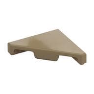 Tile 45° Cut 2 x 2 (Triangle) em Bege escuro