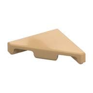 Tile 45° Cut 2 x 2 (Triangle) em Bege quente