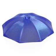 Equipment Umbrella Top with No Bottom Flaps, 6 x 6 with Top Stud em Roxo translúcido opala