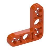 Technic Beam 3 x 3 L-Shape Thin em Laranja avermelhado