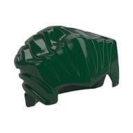 Hair Swept Back with Widow's Peak [Plain] em Verde escuro