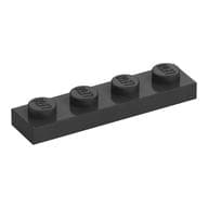 Plate 1 x 4 em Titânio perolado