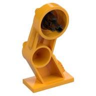 Mech Leg, Right, with Black Pin em Laranja vivo claro