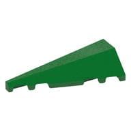 Brick Wedged, Sloped 2 x 5 Left em Verde