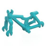 Bicycle Frame Wide, Clip for Steer em Celeste médio