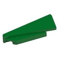Brick Wedged, Sloped 1 x 5 x 1 1/3 Left em Verde