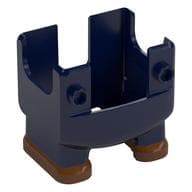 Nintendo Figure, Legs and Overalls with Two Front Studs and Reddish Brown Feet, with Internal Prongs for Luigi Suit