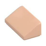 Brick Sloped 30° 1 x 2 x 2/3 em Nougat claro