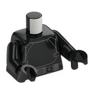 Torso, Imperial Gunner Uniforms, Clasps, Silver Belt Buckles Print, Black Arms and Hands