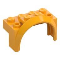 Wheel Arch, Mudguard 4 x 2 x 2 1/2 em Laranja vivo claro