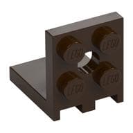 Bracket 2 x 2 - 2 x 2 em Marrom escuro