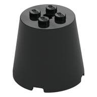 Cone 4 x 4 x 3 with Axle Hole