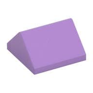 Brick Sloped 45° 2 x 2 Double em Lavanda médio