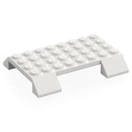 Brick Sloped 45° 6 x 8 Double with 4 x 8 Bottom Cutout, 1 x 4 Side Cutout