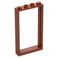 Door Frame 1 x 4 x 6 Type 2 em Laranja escuro