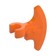 Weapon Axe Head, Clip-on (Viking) [Thick Clip] em Laranja