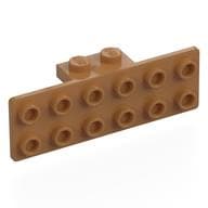 Bracket 1 x 2 - 2 x 6 em Nougat médio