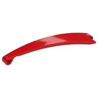 Technic Panel Curved 3 x 13 x 2 Tapered, Left #52 em Vermelho