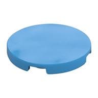 Tile Round 3 x 3 em Celeste escuro