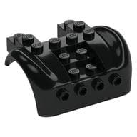Vehicle Body, Wheel Arch / Mudguard 6 x 6 x 2 Curved Fenders [Plain]