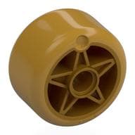 Wheel 24 x 20 with Pearl Gold Tire