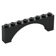 Brick Arch 1 x 8 x 2 Raised