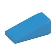 Brick Sloped 18° 2 x 1 x 2/3 em Celeste escuro