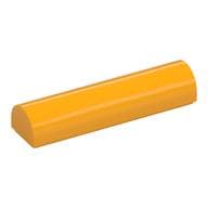 Brick Curved 1 x 4 x 2/3 Double, No Studs em Laranja vivo claro