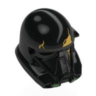 Helmet Imperial Death Trooper with Gold Cracks Print
