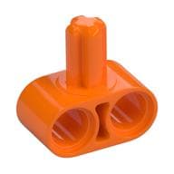 Technic Beam 1 x 2 with Axle on Side em Laranja