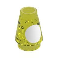 Cone 1 x 1 with White Dot Print